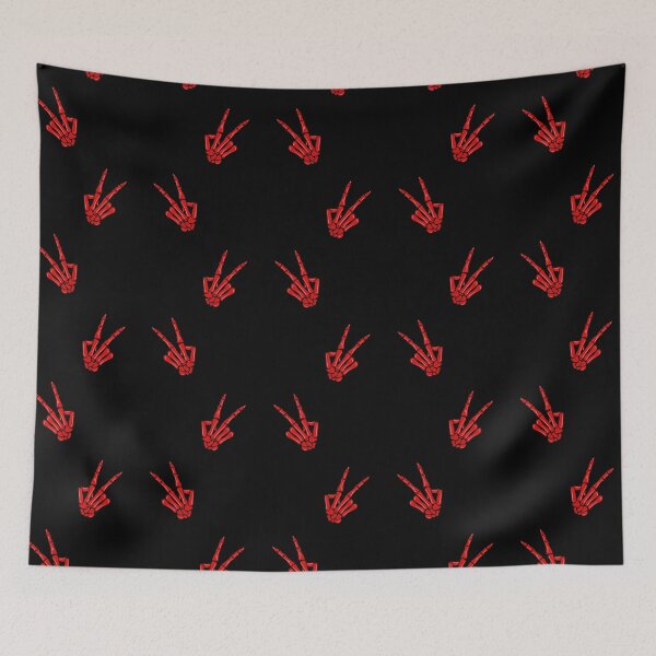 Item preview, Peace skeletal hands designed and sold by Dr. Heartbeat.