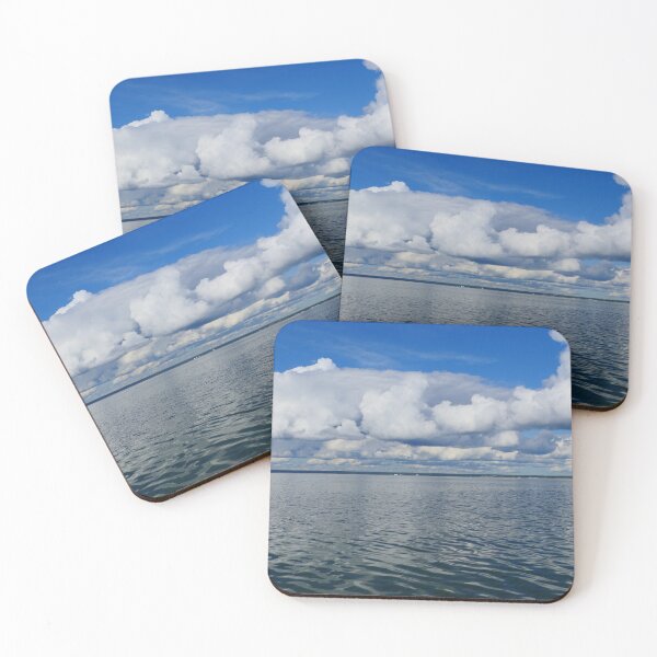 Item preview, seascape clouds reflected water designed and sold by mrivserg.