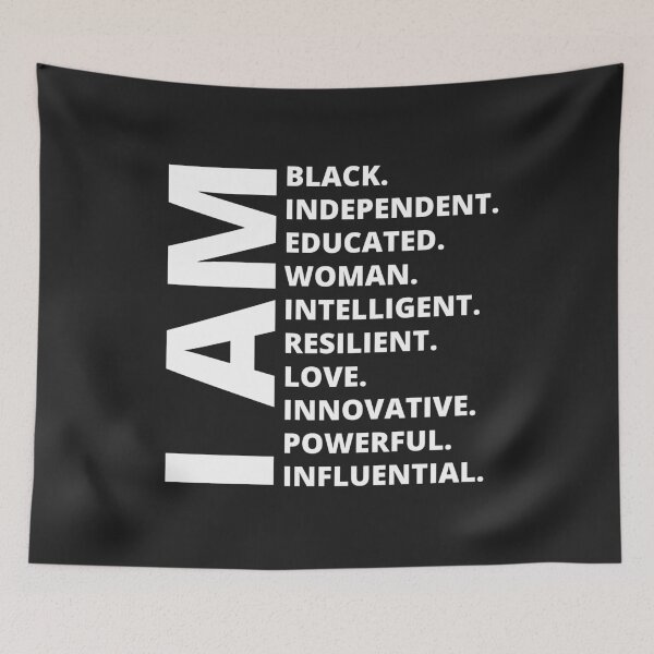 Item preview, I am Black, ... designed and sold by MohitJain1109.