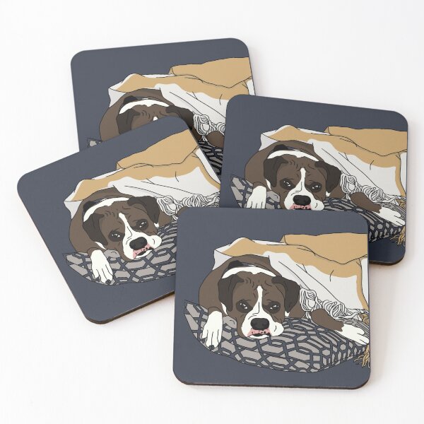 Item preview, Boxer Illustration  designed and sold by Liliana Caceres Designs.
