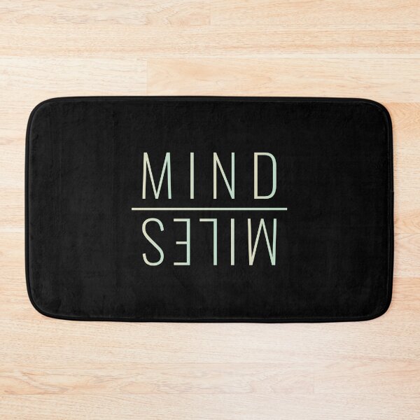 Item preview, Mind Over Miles, Running, Workout, Run, fitness, runner, marathon designed and sold by Minimalist Quotes and Sayings.