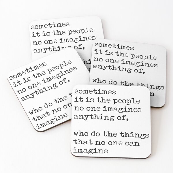Item preview, Imagine Anything Quote designed and sold by Xiathoras.