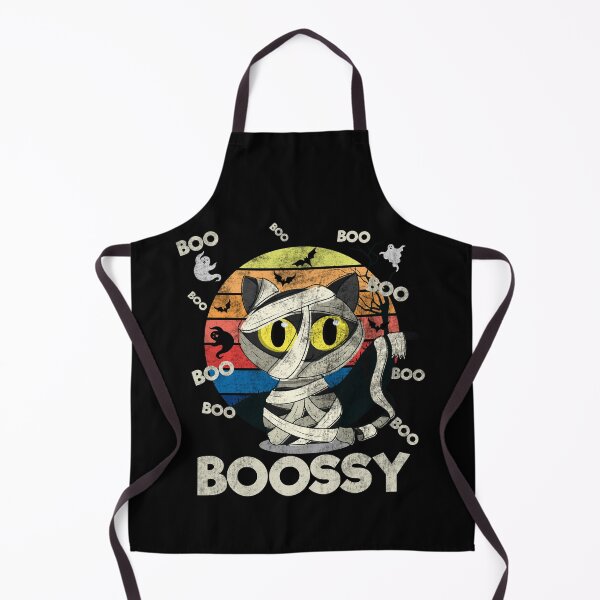 Item preview, Vintage Boo Halloween Boosy Cat Graphic T-Shirt designed and sold by belmahdy.
