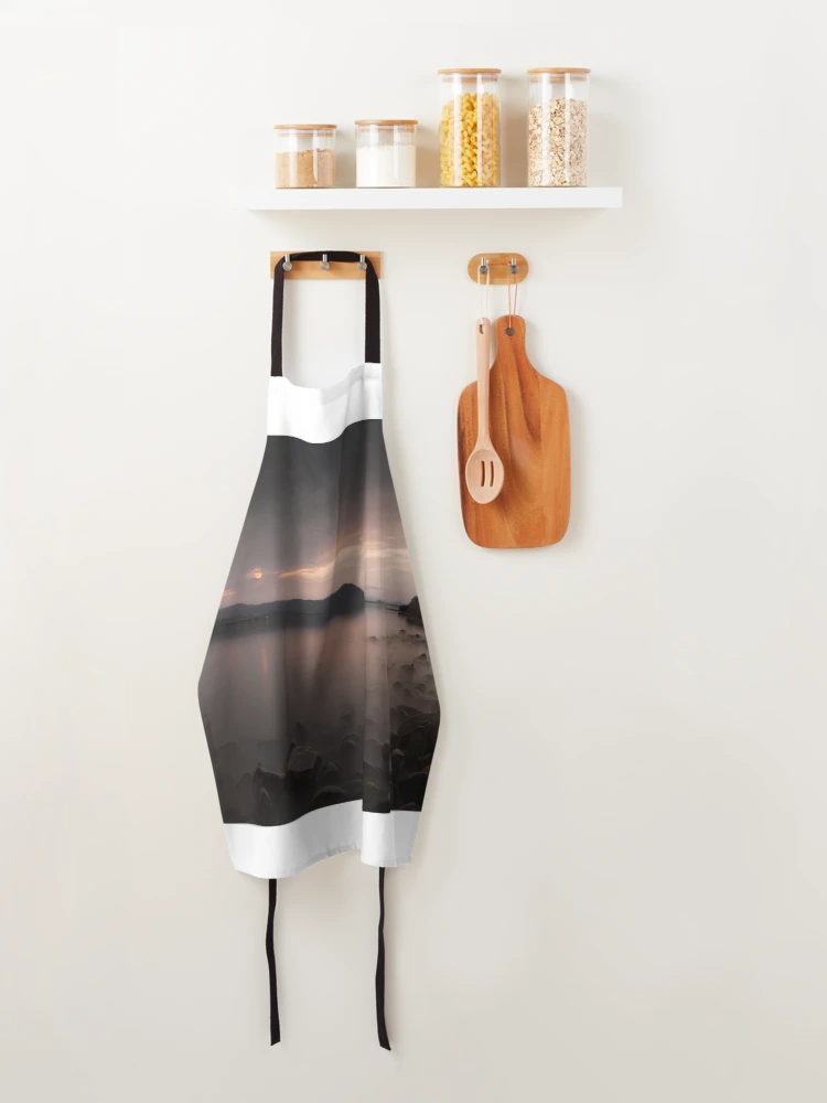 Thumbnail 4 of 6, Apron, Misty Rocks designed and sold by PhotoPhoto.