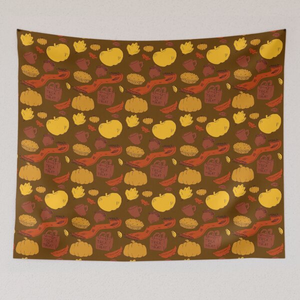 Item preview, Autumn Themed Pattern - Fall Season - Cozy Seasonal Pattern designed and sold by sheehanstudios.
