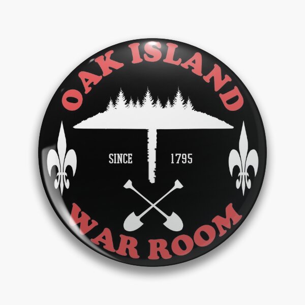 Item preview, Oak Island Since 1795 Treasure Hunter Knights Templar Mystery Nova Scotia designed and sold by TopTeeShop.