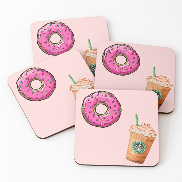 Item preview, DOUGHNUT & COFFEE designed and sold by Glimmer store.