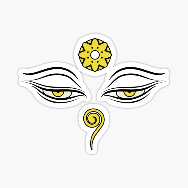 Buddha Eyes Stickers for Sale | Redbubble Buddha Eyes Stickers for Sale | Redbubble