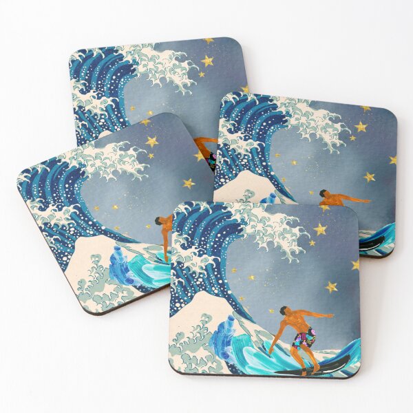 Item preview, SURFING THE GREAT WAVE designed and sold by kelseypryor11.