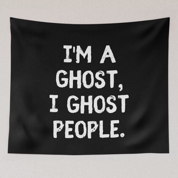 Item preview, I'm A Ghost I Ghost People - Funny Halloween Joke designed and sold by m95sim.