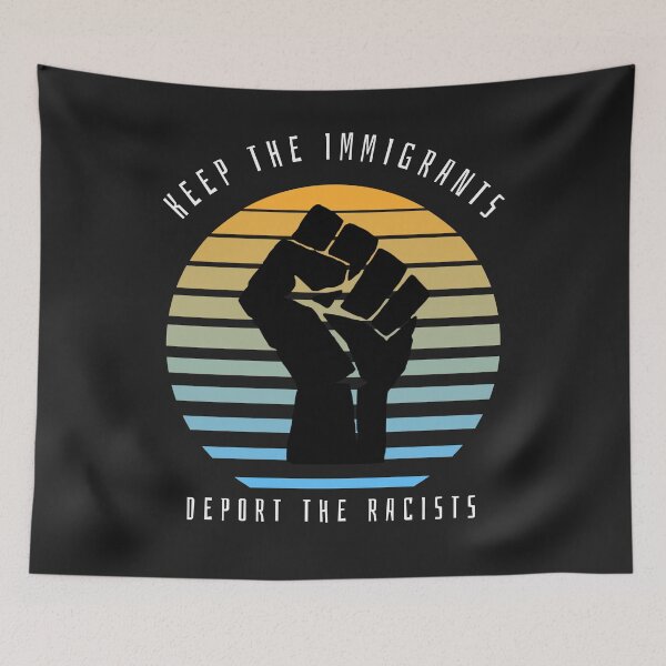 Item preview, deport the racists designed and sold by ThundalyLife.