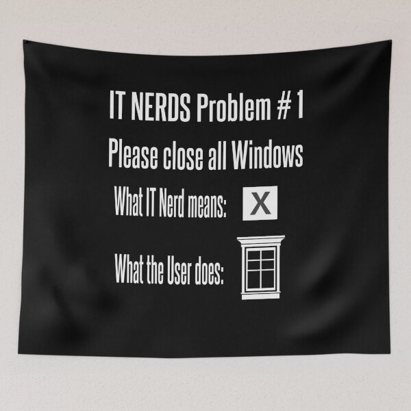 Item preview, IT nerd computer scientist technician computer pc problems designed and sold by lotushaza.