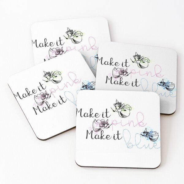 Item preview, Make it pink, make it blue.  designed and sold by 13Charlotte13.
