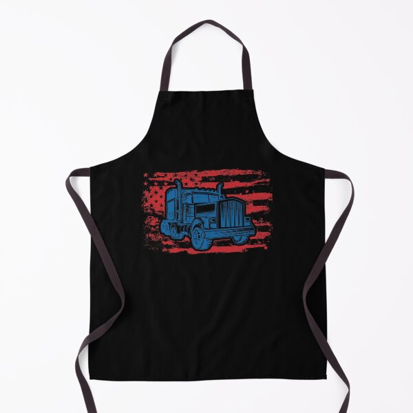 Item preview, Camión Camionero Bandera USA designed and sold by 4tomic.