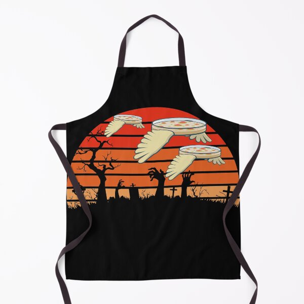 Item preview, MEDICAL LAB TECH HALLOWEEN RETRO SUNSET GRAVEYARD FLYING PETRI DISH designed and sold by Hippiesole.