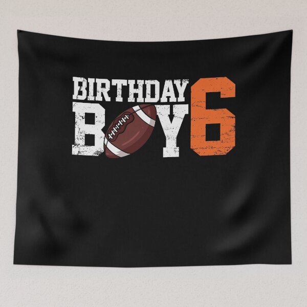 Item preview, 6th Birthday Football designed and sold by 4tomic.