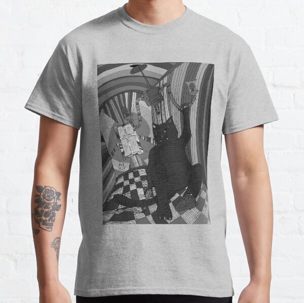Behemoth the Cat Swinging on a Chandelier Classic T-Shirt
