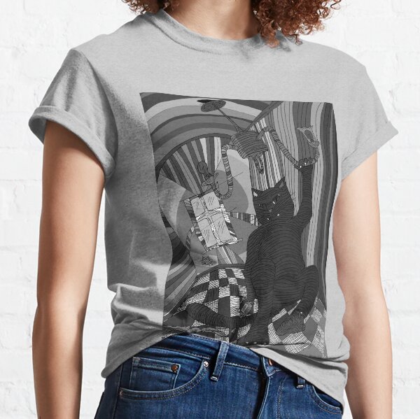 Behemoth the Cat Swinging on a Chandelier Classic T-Shirt