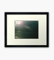 atlantic ocean Framed Print