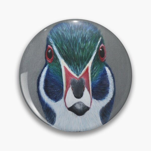 Item preview, Bird Portrait - Wood Duck designed and sold by serissazhu.