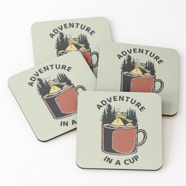 Aperçu de l'œuvre Aventure dans une tasse, alors profitez-en! créée et vendue par Maroddi.