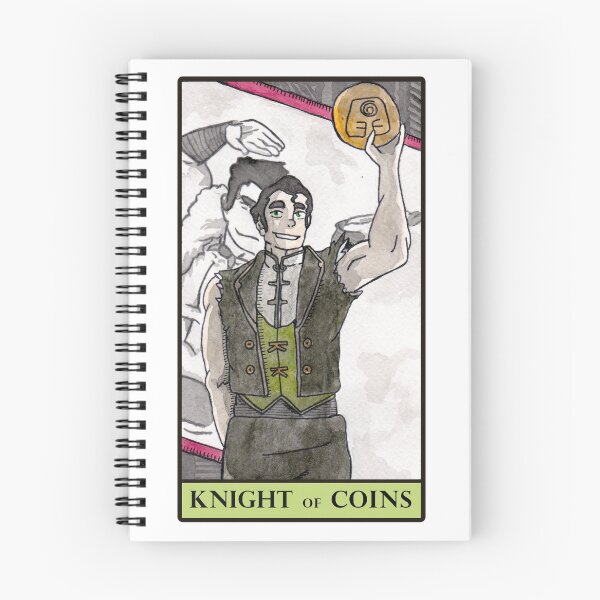 Item preview, Avatar Tarot Bolin Knight of Coins designed and sold by eburt.
