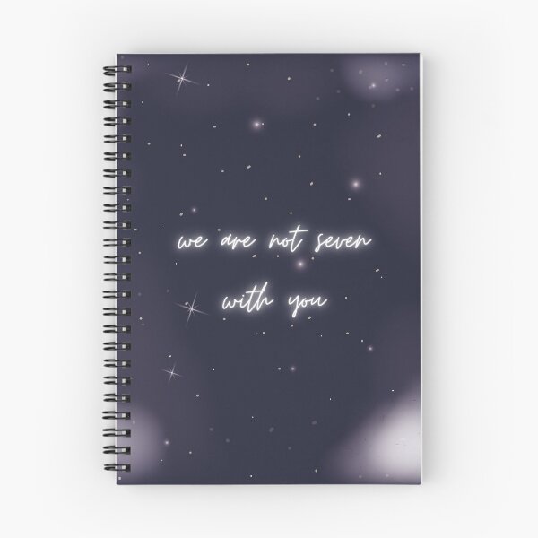 Item preview, BTS We Are Bulletproof: The Eternal Lyrics - “we are not seven with you” designed and sold by coupdecoeur.