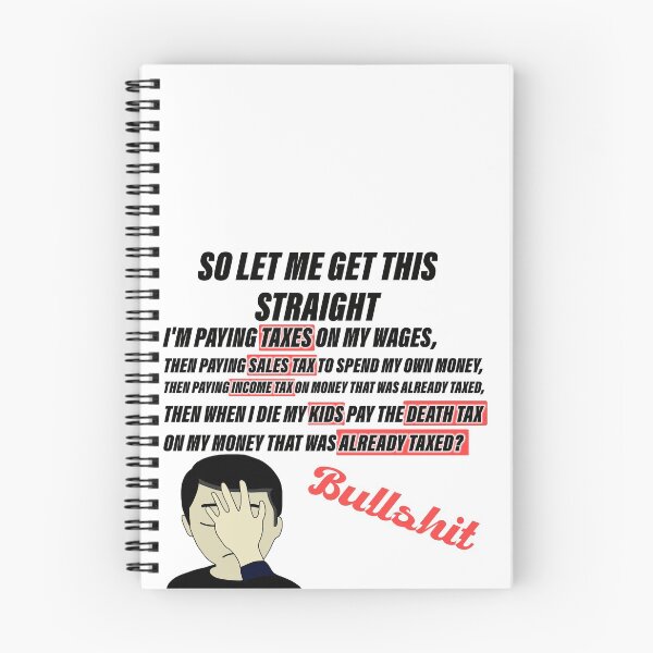 Item preview, I'm Paying Taxes Funny meme product design designed and sold by aventi24.