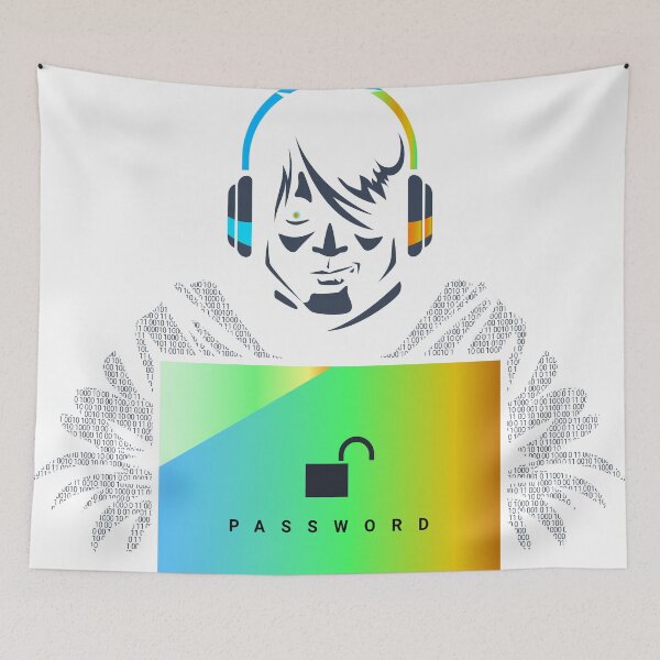 Item preview, IT Password Security Boy Cyber Hack designed and sold by Artistry Team.