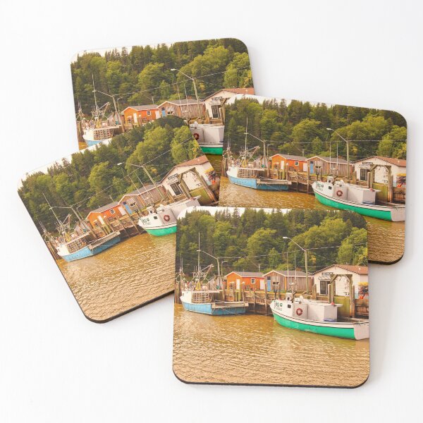 Item preview, St. Martins Harbour, New Brunswick, Canada designed and sold by colorfulbundles.