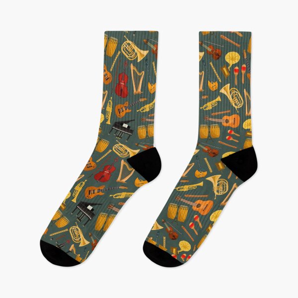 Item preview, Musical instruments musician pattern gift design designed and sold by Michael Schmidt.