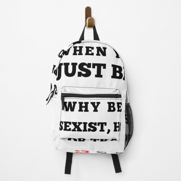Item preview, Why be Racist When you Could just be Quiet Anti Racism Support Design designed and sold by OneandHalf.
