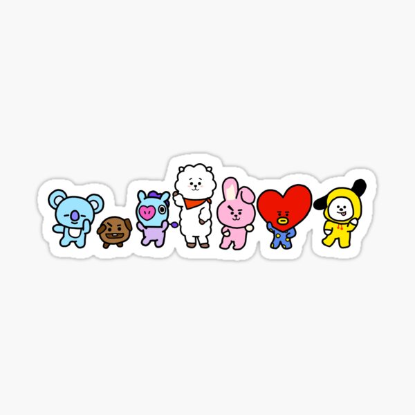 Édition BT21 «Dynamite» Sticker
