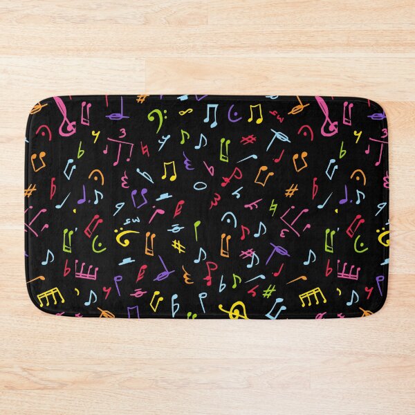 Item preview, Musical notes and rests musician pattern gift design designed and sold by Michael Schmidt.