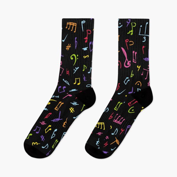 Item preview, Musical notes and rests musician pattern gift design designed and sold by Michael Schmidt.