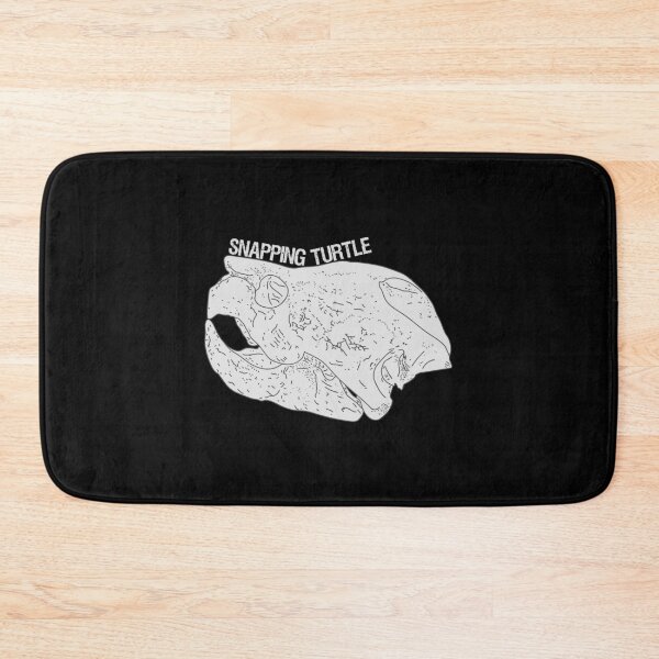 Item preview, Distressed Snapping Turtles - B&W Reptile Fossil Text designed and sold by DeWinnes.