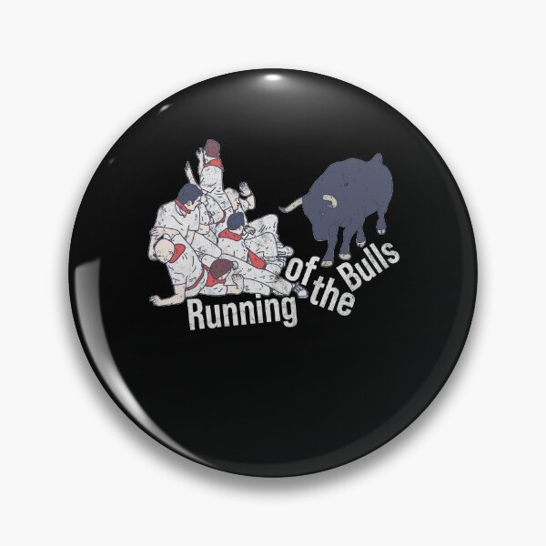 Item preview, Distressed Running of the Bulls Text - Charge - Tradition designed and sold by DeWinnes.