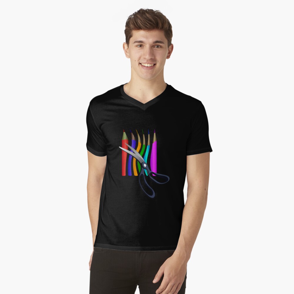 Item preview, V-Neck T-Shirt designed and sold by Renodel.