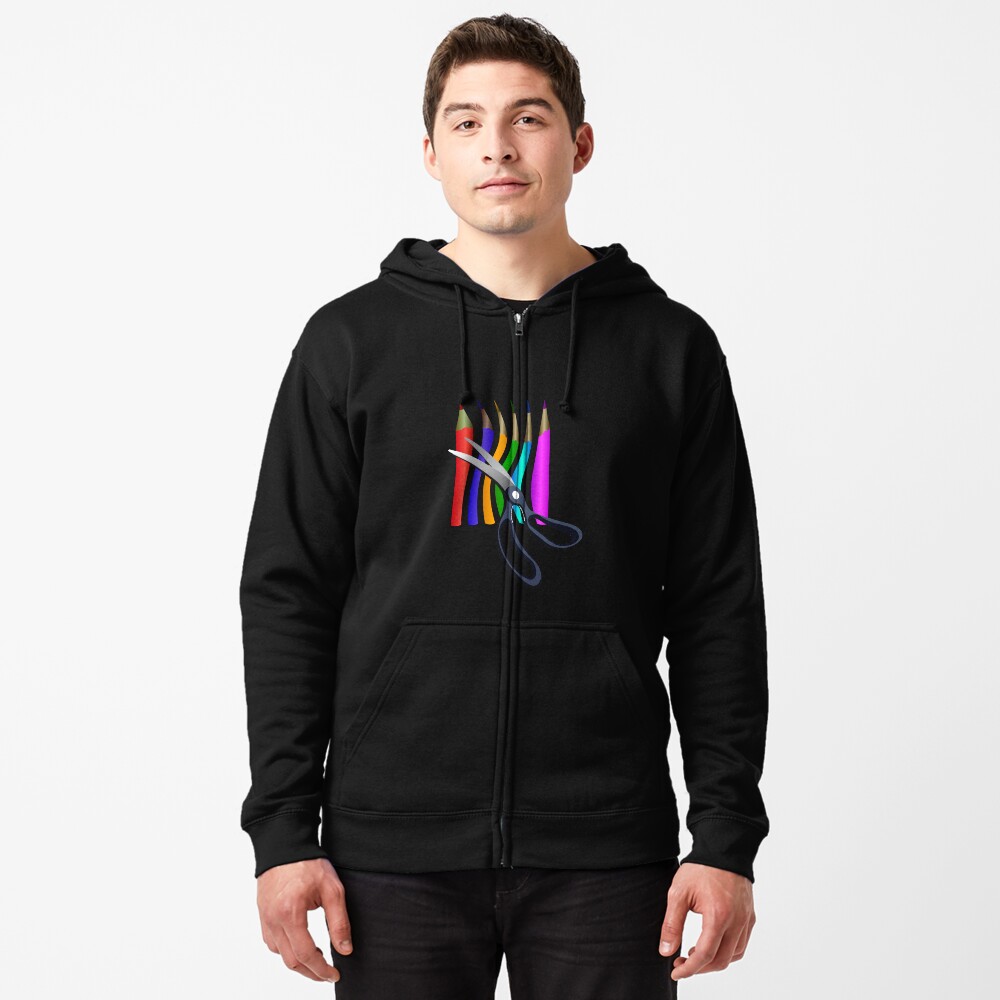 Item preview, Zipped Hoodie designed and sold by Renodel.