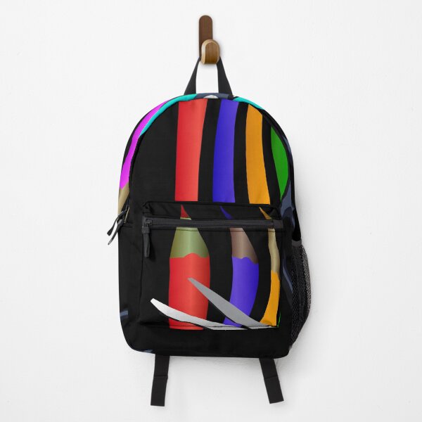 Item preview, Colored pencils, scissors GIFT Children Youth Man Woman T-shirts Mugs Other Black background designed and sold by Galina Kostyaeva.