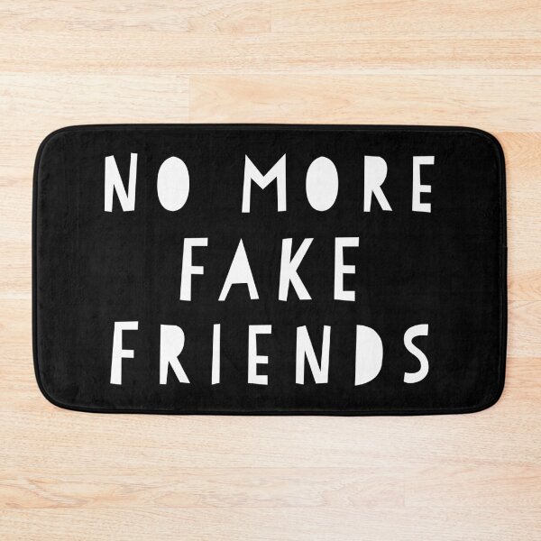 Item preview, No more fake friends designed and sold by HappyPrints ⭐⭐⭐⭐⭐.