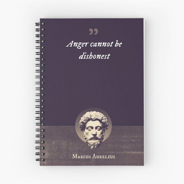 Item preview, Marcus Aurelius - Anger cannot be dishonest designed and sold by Syahrasi.