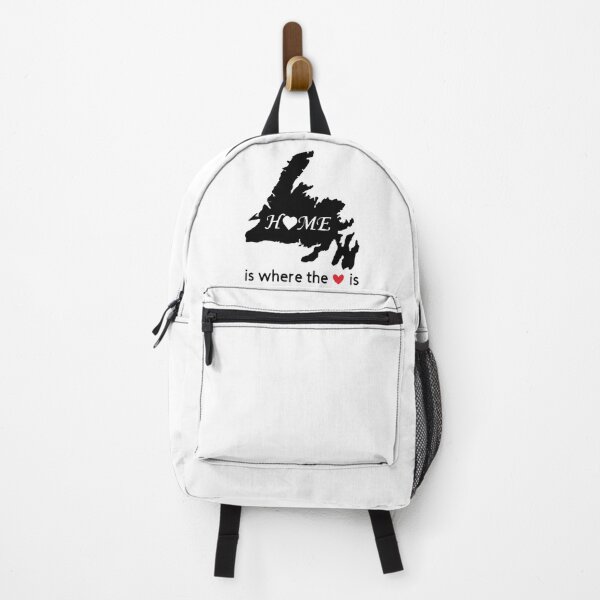 Item preview, Newfoundland Home Is Where The Heart Is designed and sold by JRM Tees & More Store.