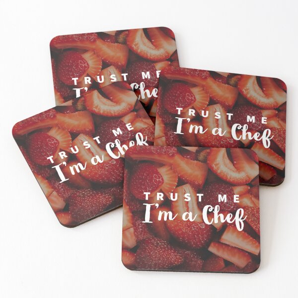 Artikelvorschau, TRUST ME - I AM A CHEF - STRAWBERRY FRUIT - LOVE FRUIT - DECO entworfen und verkauft von Tropical Blood.