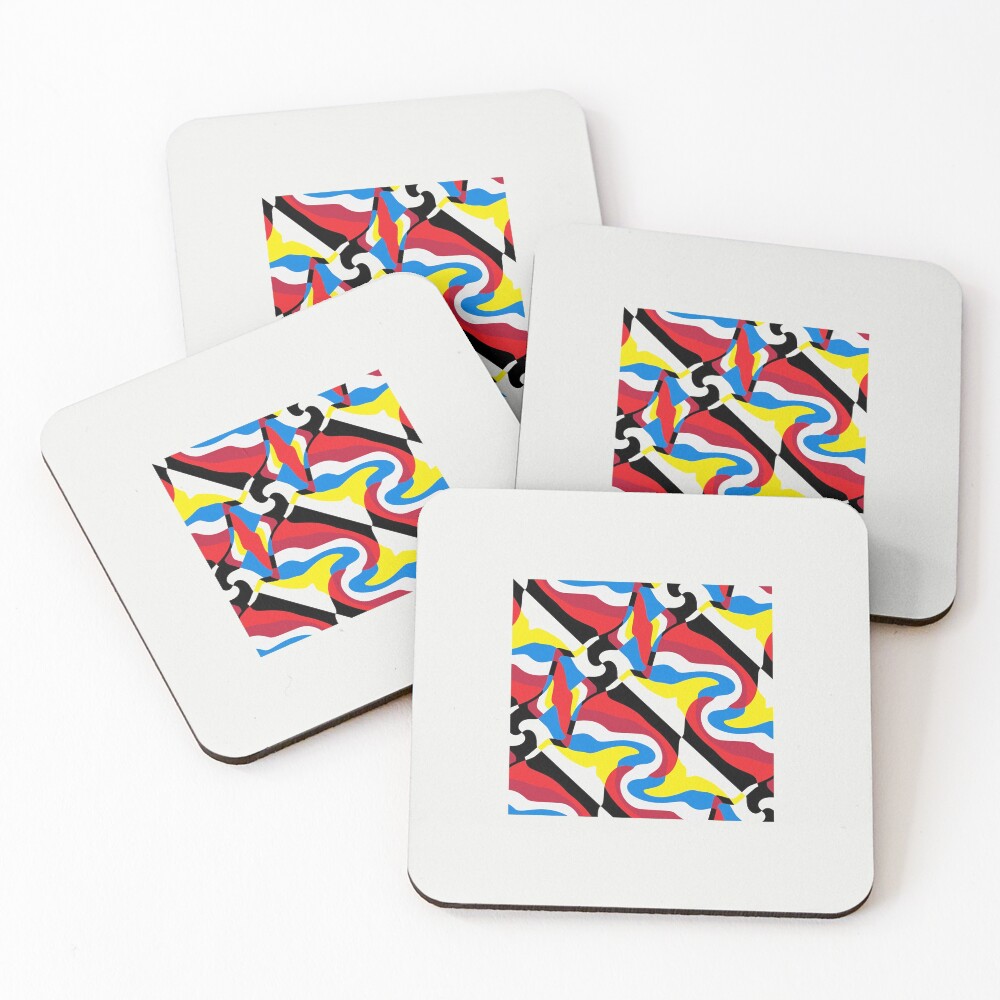 Item preview, Coasters (Set of 4) designed and sold by B-RADQS.