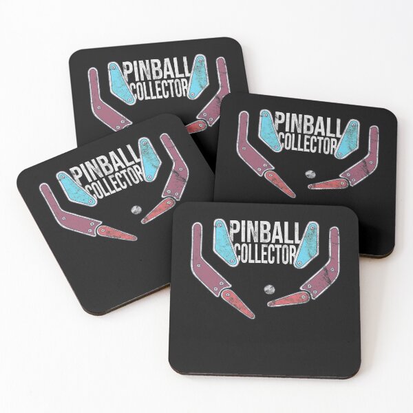 Item preview, Distressed Pinball Collector Text - Pop Bumpers - Vintage designed and sold by DeWinnes.