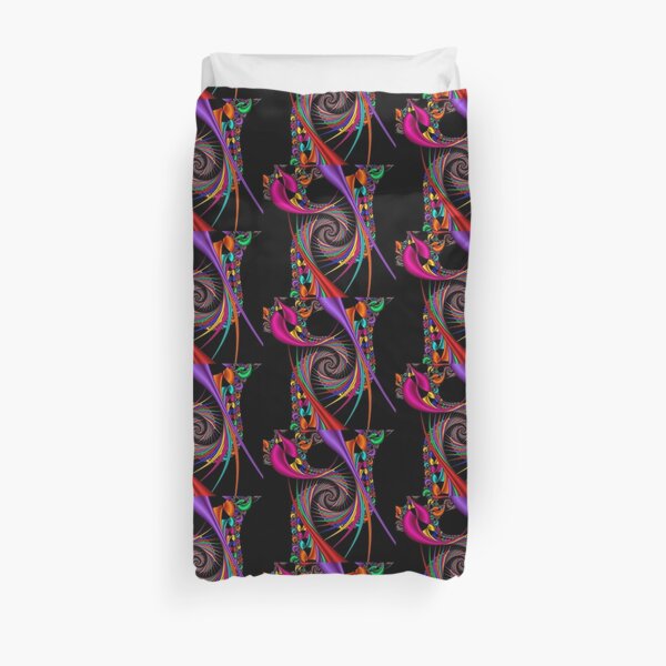 Braiding Rainbows Duvet Cover