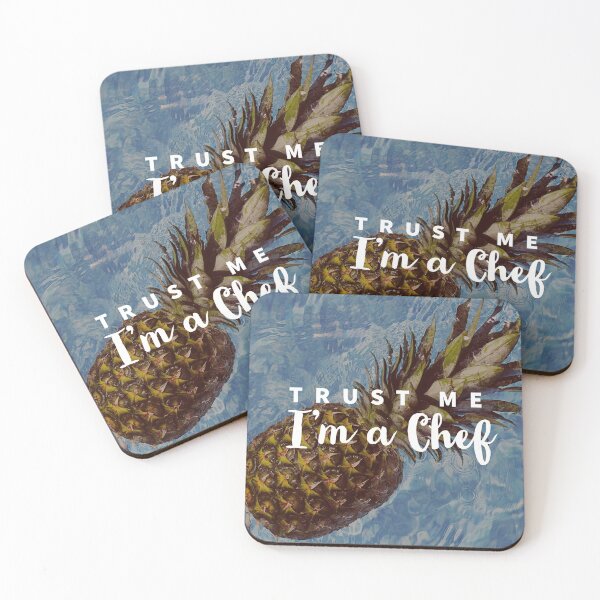 Item preview, TRUST ME - I AM A CHEF - PINEAPPLE STYLE designed and sold by Tropical Blood.