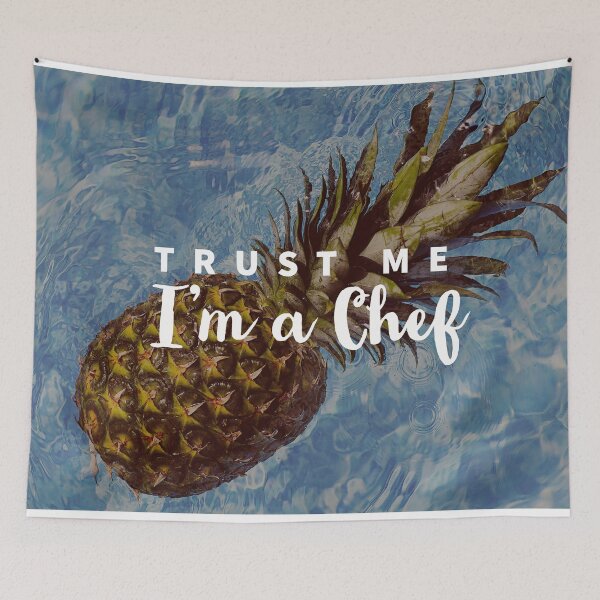 Item preview, TRUST ME - I AM A CHEF - PINEAPPLE STYLE designed and sold by Tropical Blood.