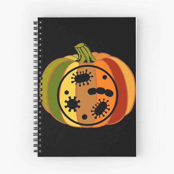 Item preview, MEDICAL LAB SCIENTIST HALLOWEEN RETRO FALL COLORED PUMPKIN BACTERIA  designed and sold by Hippiesole.